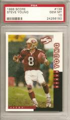 Steve Young Football Cards 1998 Panini Score Prices