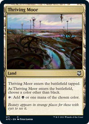 Thriving Moor Magic Adventures in the Forgotten Realms Commander