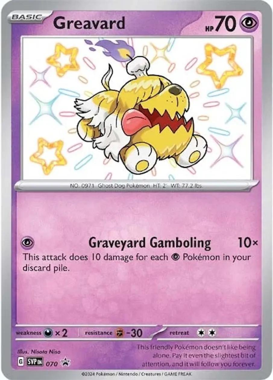 Greavard #70 Pokemon Promo