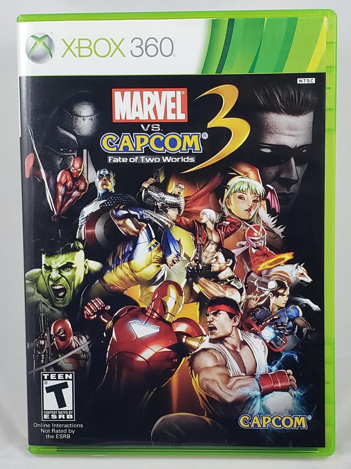 Marvel Vs. Capcom 3: Fate of Two Worlds | Item, Box, and Manual | Xbox 360