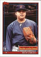 Rich Garces #50 Baseball Cards 1991 Topps '90 M.L. Debut Prices