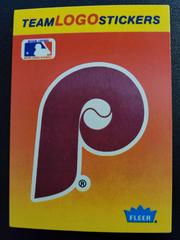 Phillies Baseball Cards 1991 Fleer Team Logo Stickers Top 10 Prices