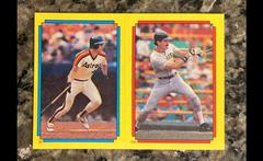 Bill Doran, Dwight Evans, Ryne Sandberg #34, 245, 6 Baseball Cards 1988 Topps Stickercard Prices
