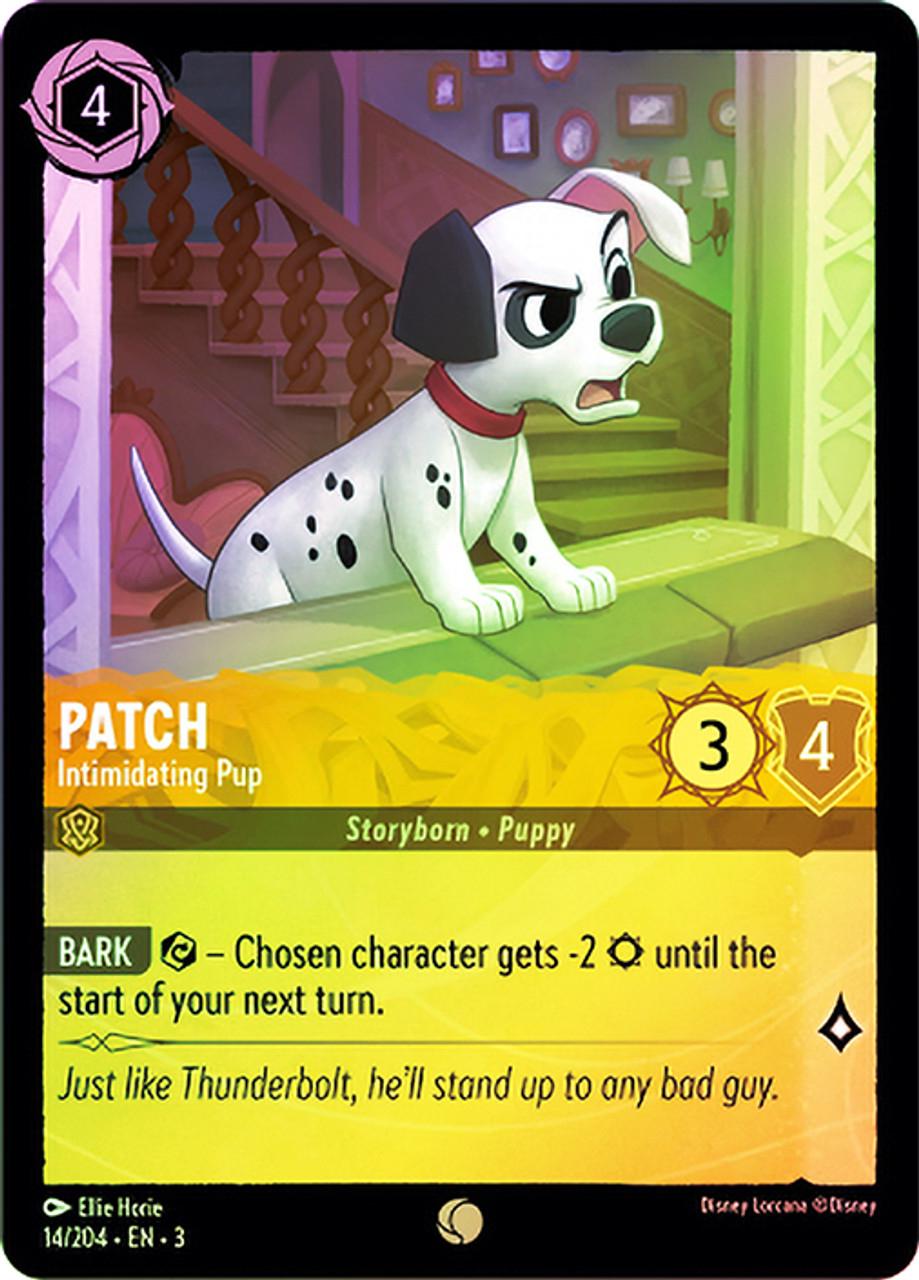 Patch - Intimidating Pup [Foil] #14 Lorcana Into the Inklands