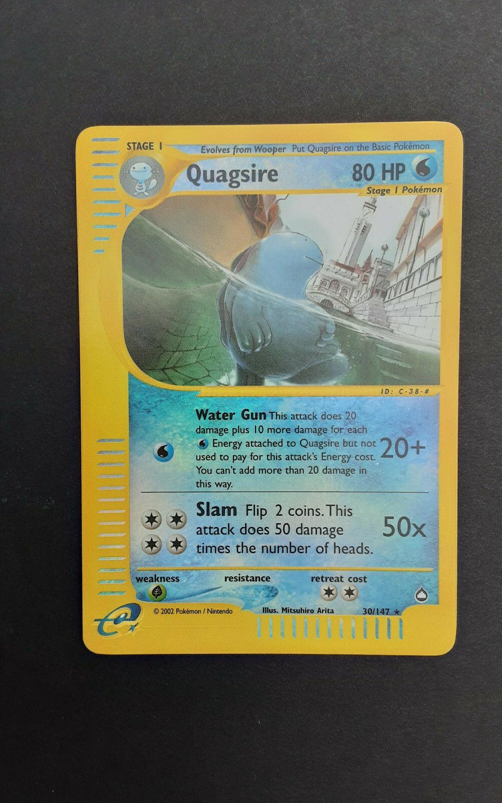 Quagsire [Reverse Holo] 30 Prices Pokemon Aquapolis Pokemon Cards