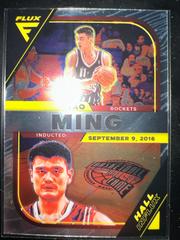 Yao Ming #10 Basketball Cards 2022 Panini Flux Hall Influx Prices