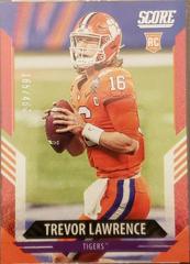 Trevor Lawrence [Dots Red] #301 Football Cards 2021 Panini Score Prices