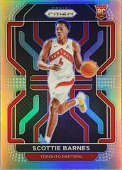 Scottie Barnes [Silver Prizm] Basketball Cards 2021 Panini Prizm Prices