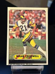 Nolan Cromwell #254 Football Cards 1983 Topps Stickers Prices
