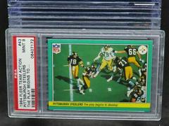 Pittsburgh Steelers [The Play Begins to...] #43 Football Cards 1984 Fleer Team Action Prices