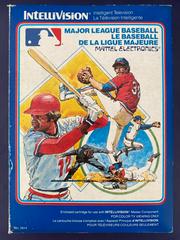 Bilingual Cover (French And English) | Major League Baseball Intellivision