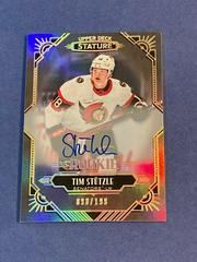 Tim Stutzle [Autograph] Hockey Cards 2020 Upper Deck Stature Prices