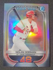 Nolan Gorman #BTP-48 Baseball Cards 2021 Bowman Scout’s Top 100 Prices