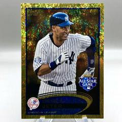 Derek Jeter [Gold Sparkle] Baseball Cards 2012 Topps Update Prices