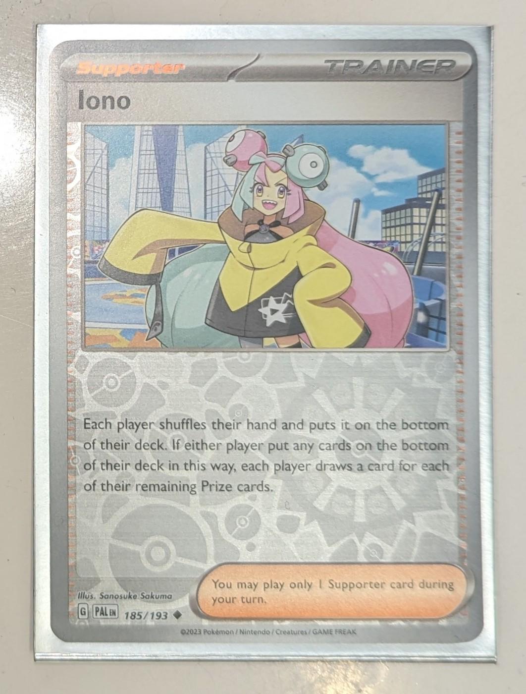 Iono [Regional Championship] | Ungraded | Pokemon Paldea Evolved