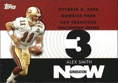 Alex Smith #GN-AS2 Football Cards 2007 Topps Generation Now Prices