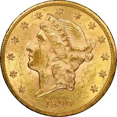 1890 CC Coins Liberty Head Gold Double Eagle Prices