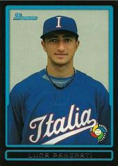 Luca Panerati Baseball Cards 2009 Bowman Draft Wbc Prospects Prices