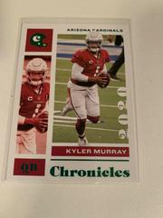 Kyler Murray [Green] #1 Football Cards 2020 Panini Chronicles Prices