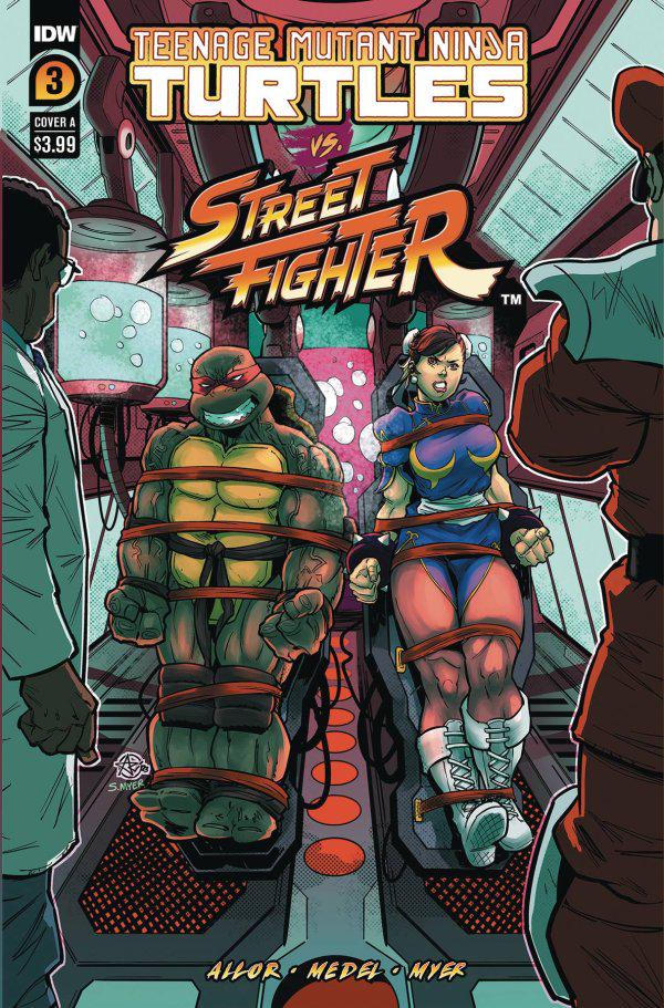 Teenage Mutant Ninja Turtles vs. Street Fighter #3 (2023) Comic Books Teenage Mutant Ninja Turtles vs. Street Fighter