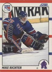 Mike Richter Hockey Cards 1990 Score Prices