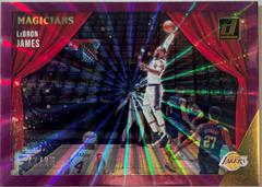 Lebron James [Purple Laser] #3 Basketball Cards 2021 Panini Donruss Magicians Prices