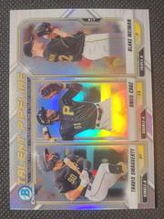 Travis Swaggerty Oneil Cruz Blake Weiman Baseball Cards 2021 Bowman Talent Pipeline Prices