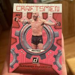 Alexander Volkanovski [Press Proof] #19 Ufc Cards 2022 Panini Donruss UFC Craftsmen Prices