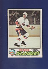 Bert Marshall Hockey Cards 1977 O-Pee-Chee Prices