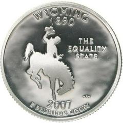 2007 D [WYOMING] Coins State Quarter Prices