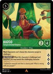 Kuzco - Temperamental Emperor [Foil] #84 Lorcana First Chapter Prices