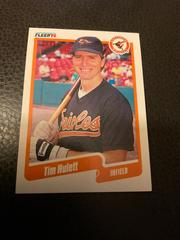 Tim Hulett #U-66 Baseball Cards 1990 Fleer Update Prices