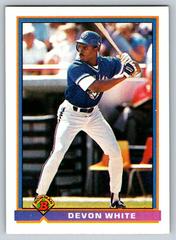 Devon White #30 Baseball Cards 1991 Bowman Prices