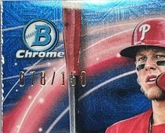 /150 | Alec Bohm [Blue Refractor Mega Box Mojo] Baseball Cards 2021 Bowman Chrome Rookie of the Year Favorites