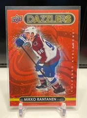 Mikko Rantanen [Red] Hockey Cards 2021 Upper Deck Dazzlers Prices