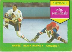 Blackhawks, Rangers [Series F] #196 Hockey Cards 1973 Topps Prices