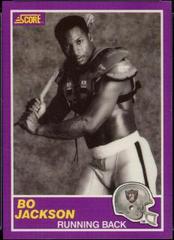 Bo Jackson #384S Football Cards 1989 Panini Score Supplemental Prices
