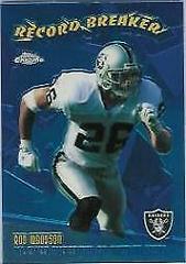 Rod Woodson #RB26 Football Cards 2003 Topps Chrome Record Breakers Prices
