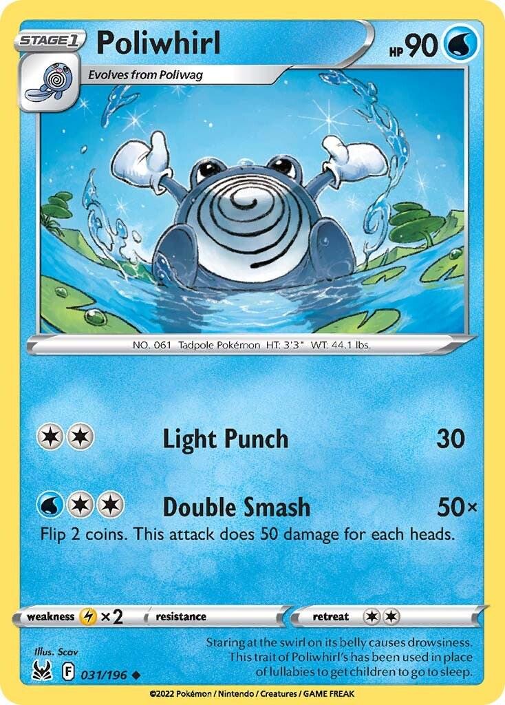 Poliwhirl #31 Pokemon Lost Origin