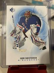 Igor Shesterkin [Blue] Hockey Cards 2020 SP Prices