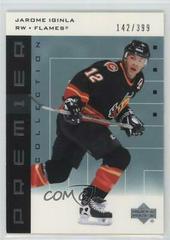 Jarome Iginla Hockey Cards 2002 Upper Deck Premier Collection Prices