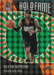 Allen Iverson [Green Mosaic] #1 Basketball Cards 2020 Panini Mosaic HoloFame Prices