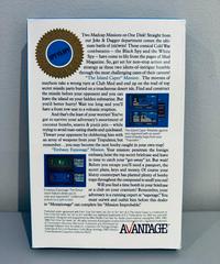 Back Cover | Spy Vs. Spy Avantage Atari 400