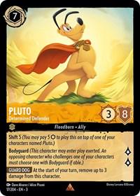 Pluto - Determined Defender #17 Lorcana Into the Inklands