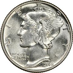 1942 [PROOF] Coins Mercury Dime Prices