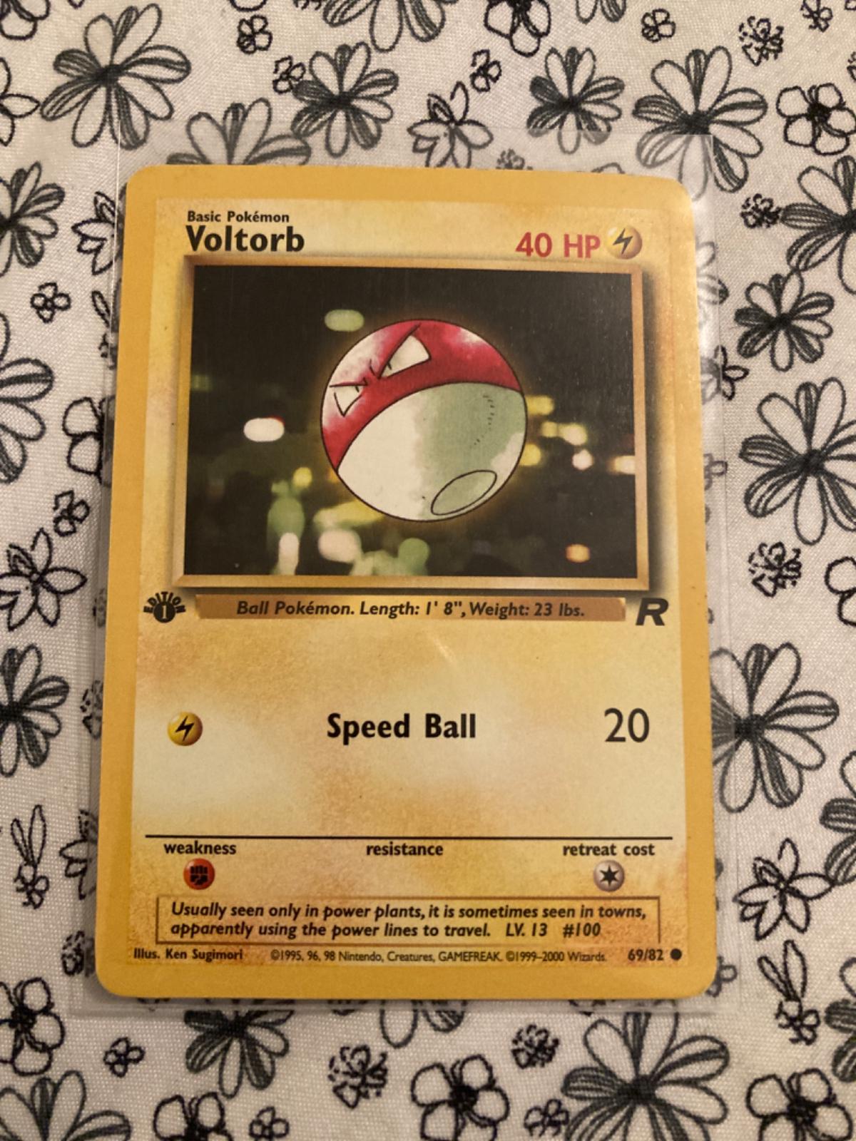 Voltorb [1st Edition] | Ungraded | Pokemon Team Rocket