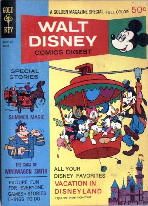 Walt Disney Comics Digest #14 (1969) Comic Books Walt Disney Comics Digest