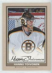 Hannu Toivonen #109 Hockey Cards 2005 Upper Deck Bee Hive Prices