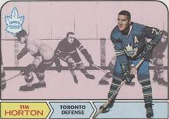 Tim Horton #123 Hockey Cards 1968 Topps Prices