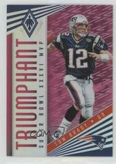 Tom Brady [Pink] #TB-2 Football Cards 2017 Panini Phoenix Triumphant Prices